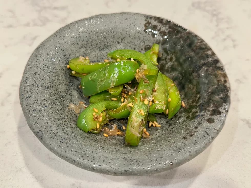 無限肉厚ピーマン