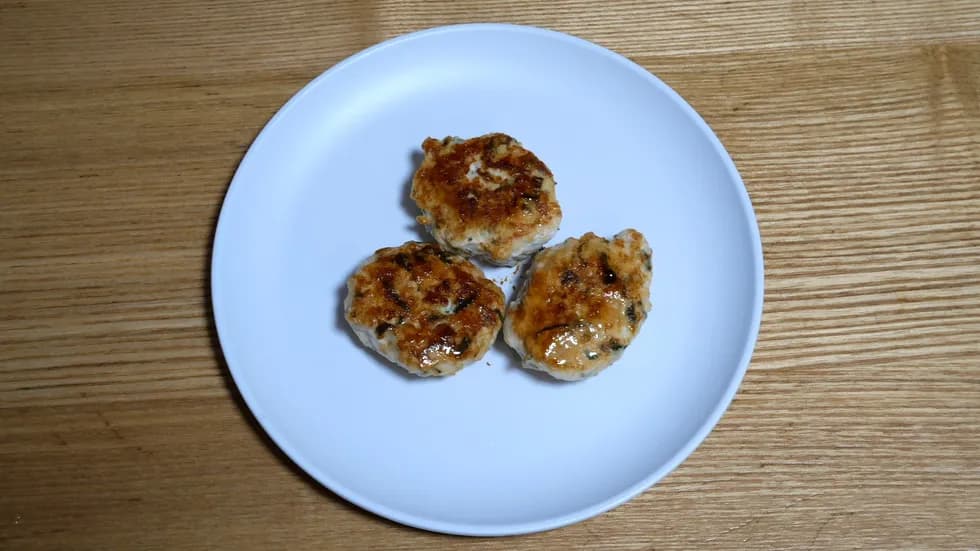 大葉入りふんわり和風ハンバーグ