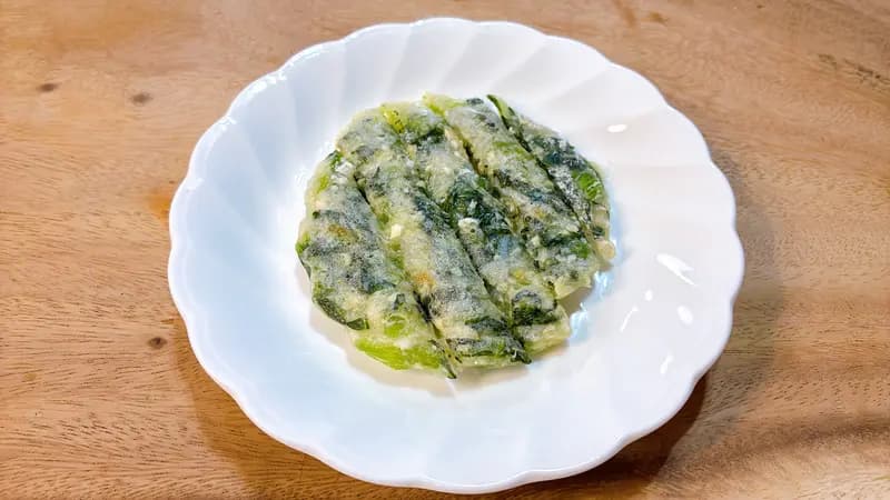 簡単焦げない★豆腐としらすのおやき