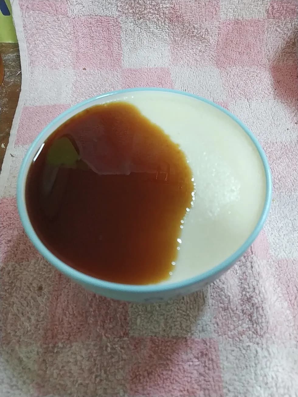 黒蜜きなこお豆腐プリン