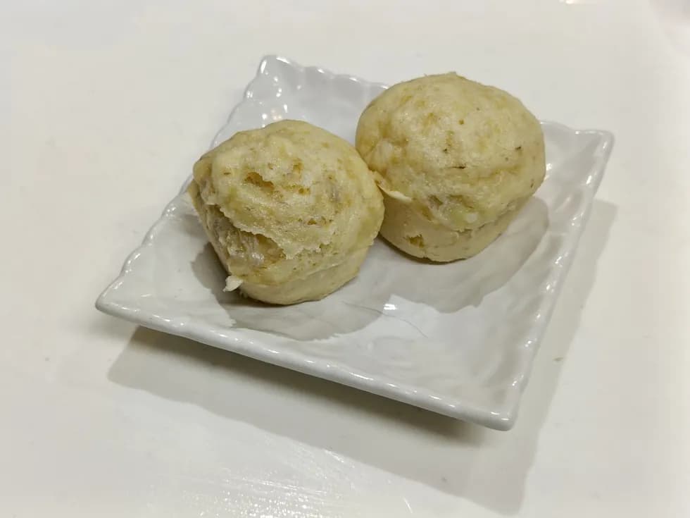 バナナ蒸しパン