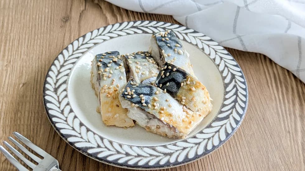 さばの胡麻みりん焼き
