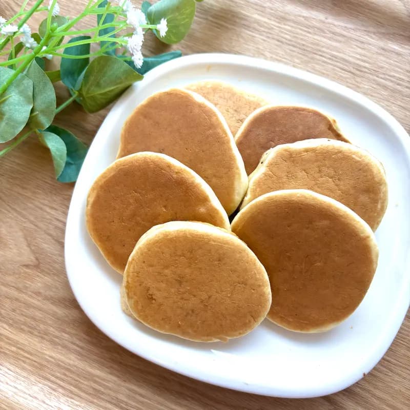 米粉のバナナホットケーキ