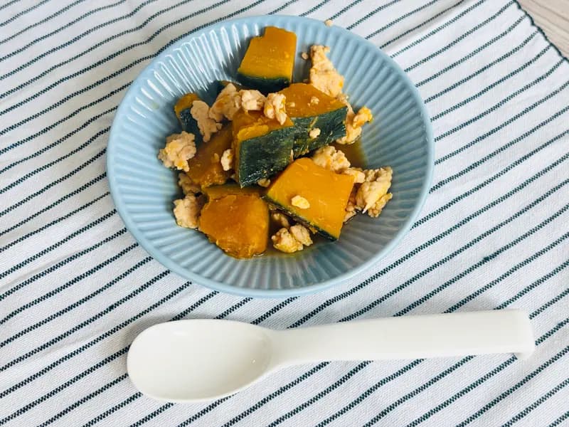 かぼちゃのそぼろ煮