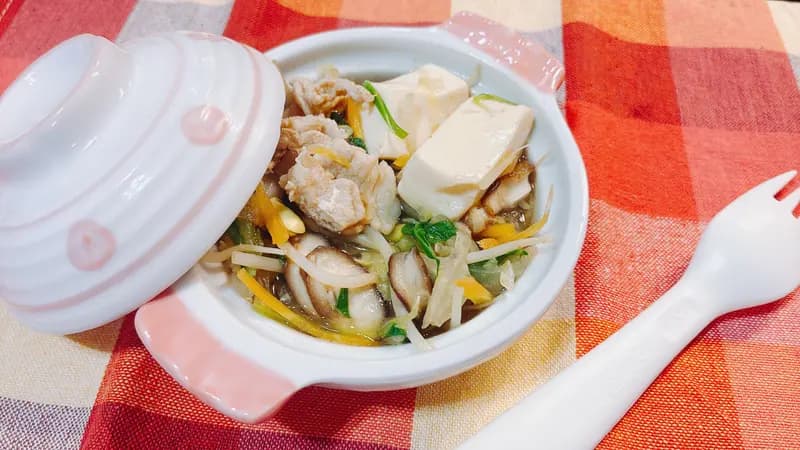 シャキシャキ千切り野菜鍋