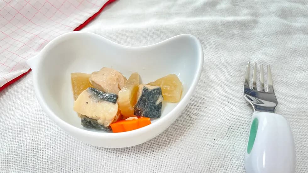 \ふっくらやわらか/やさしい味のぶり大根