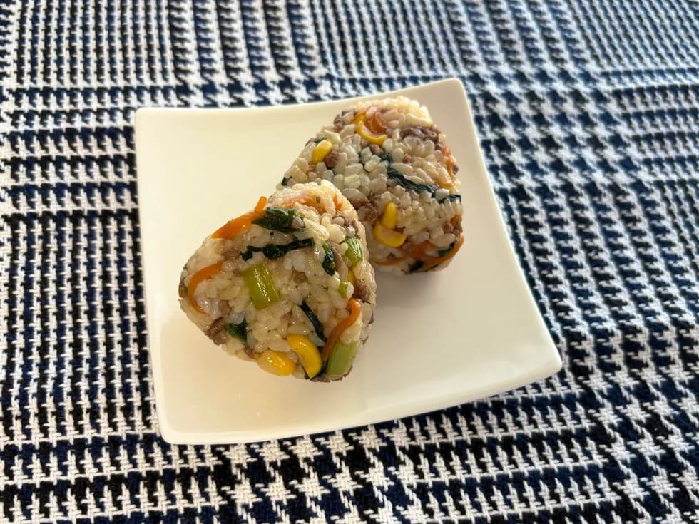 まぜまぜビビンバおにぎり