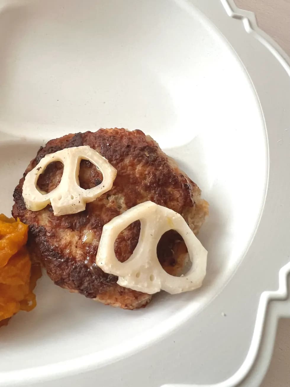 卵牛乳不使用!ふわふわ♡れんこんハンバーグ