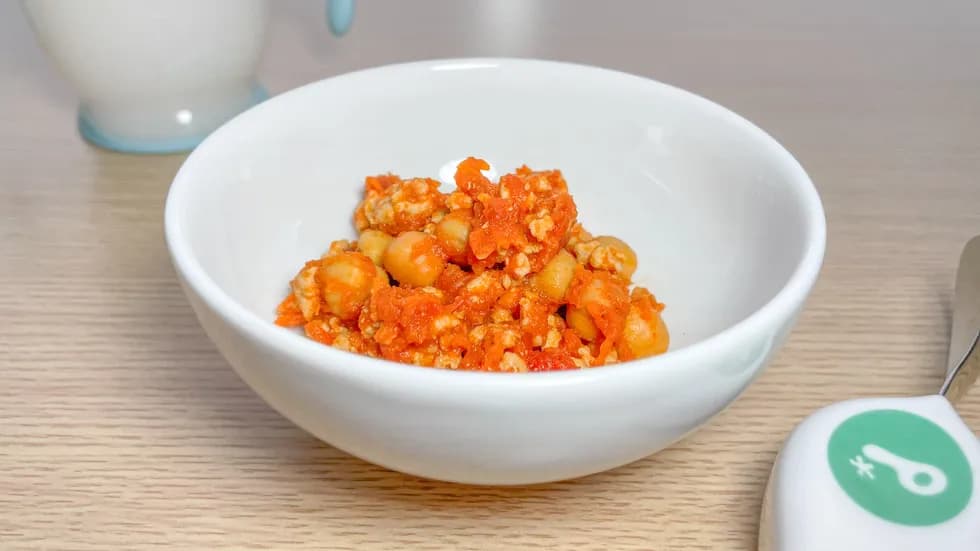 \フライパンひとつでしっかり栄養!/ 豆と野菜のチリコンカン風