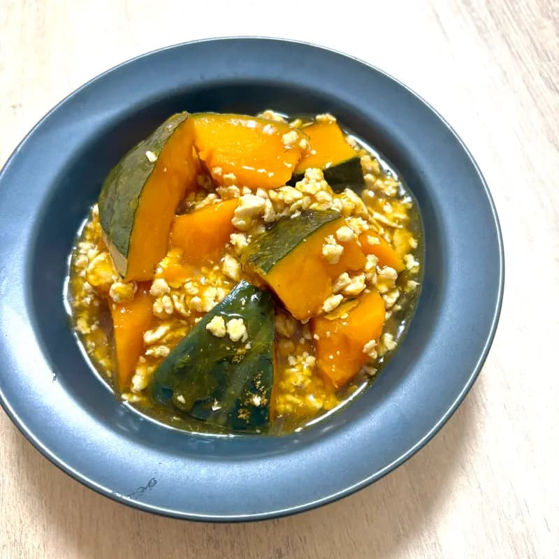 かぼちゃの鶏そぼろ煮