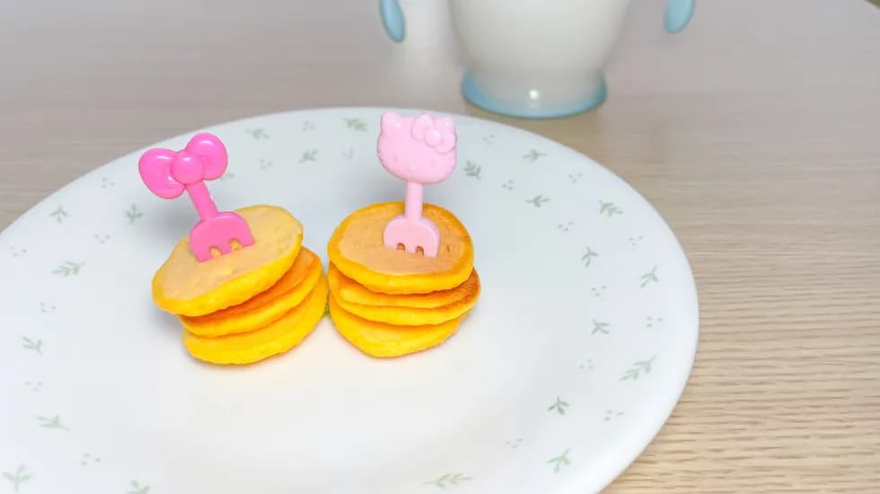 \朝食にもおやつにも!/にんじん&豆腐のしっとりホットケーキ