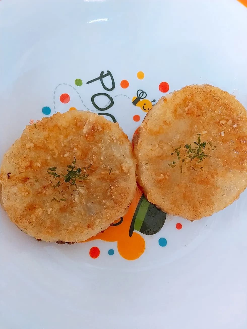 レンジで時短☆バターポン酢の大根ステーキ