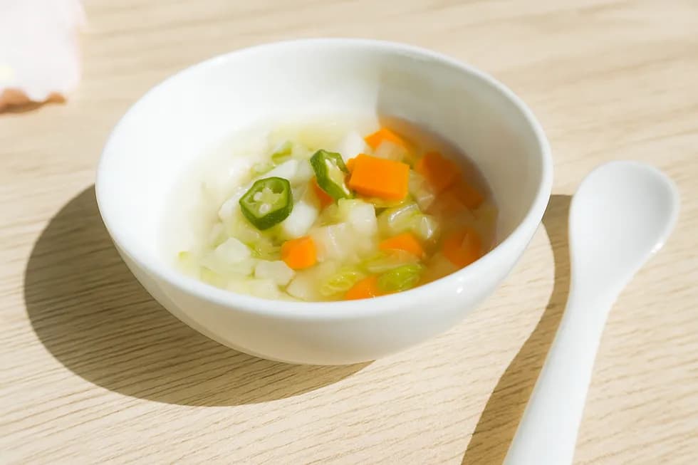 \はんぺんで味決まる/やさしい野菜スープ