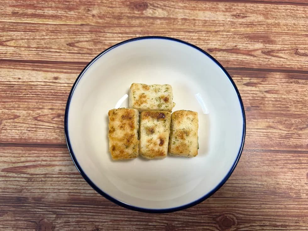 カリカリお豆腐ステーキ