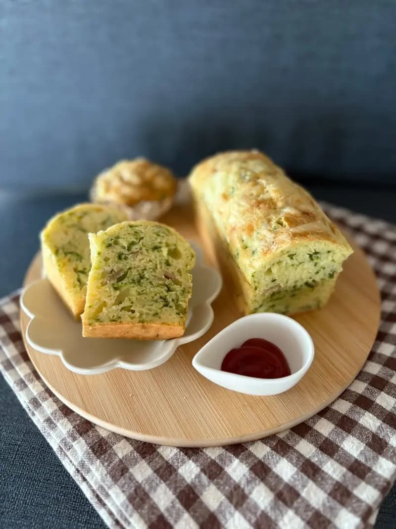 ピーマンたっぷりのふわふわケークサレ