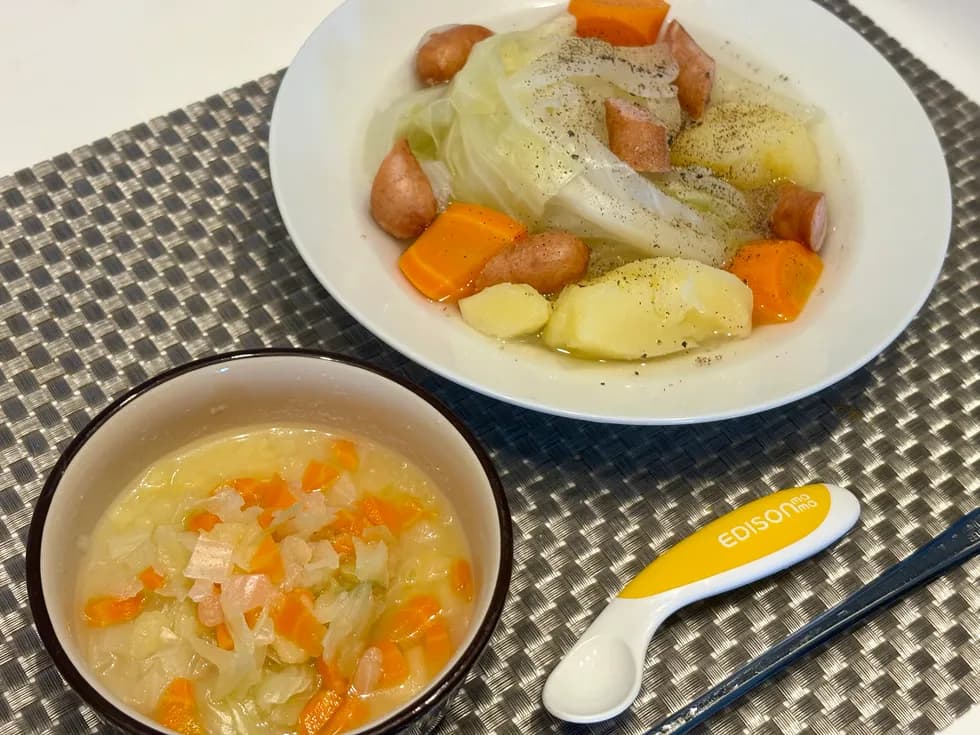 おとなごはんと一緒につくる*ポトフ