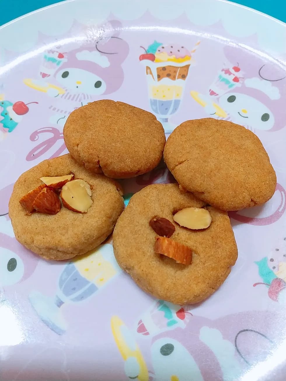 材料3つ☆全粒粉はちみつクッキー