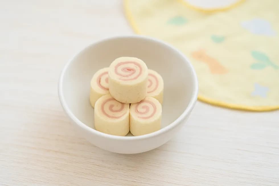 \まるでしましまぐるぐる🌀/ハムロール