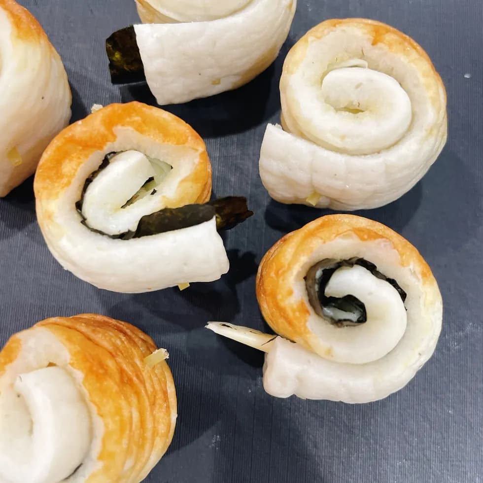 くるくる海苔チーズちくわ