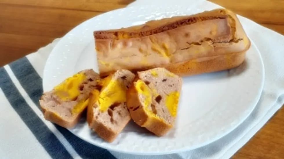 ハロウィンマーブルかぼちゃケーキ