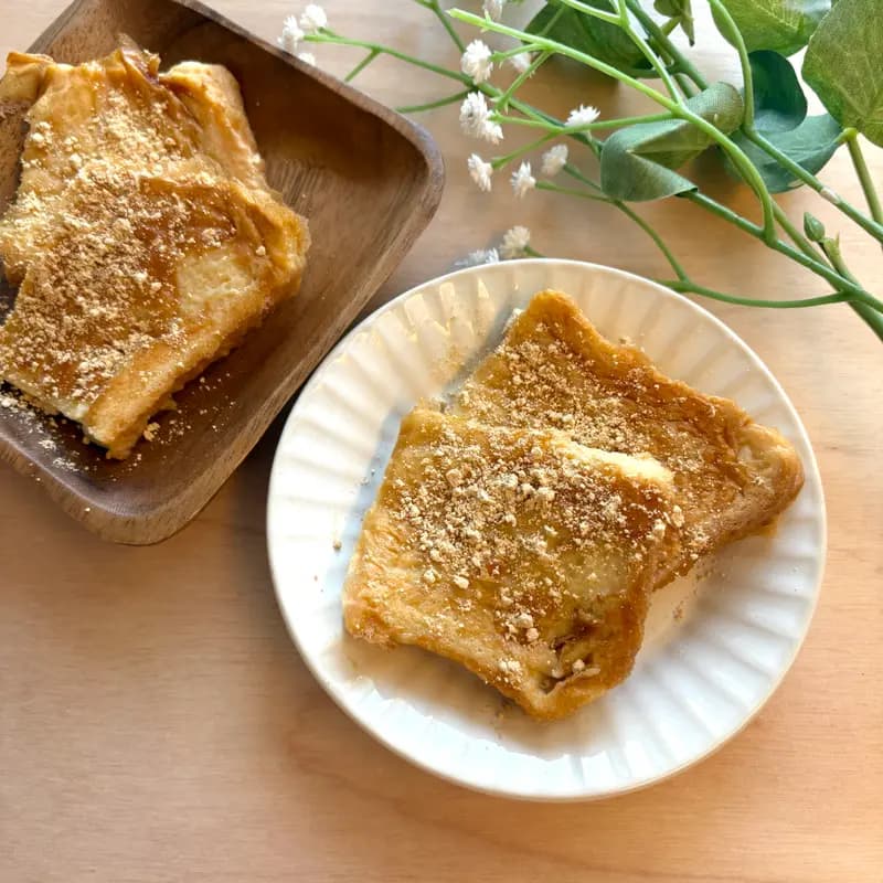 きな粉豆乳フレンチトースト