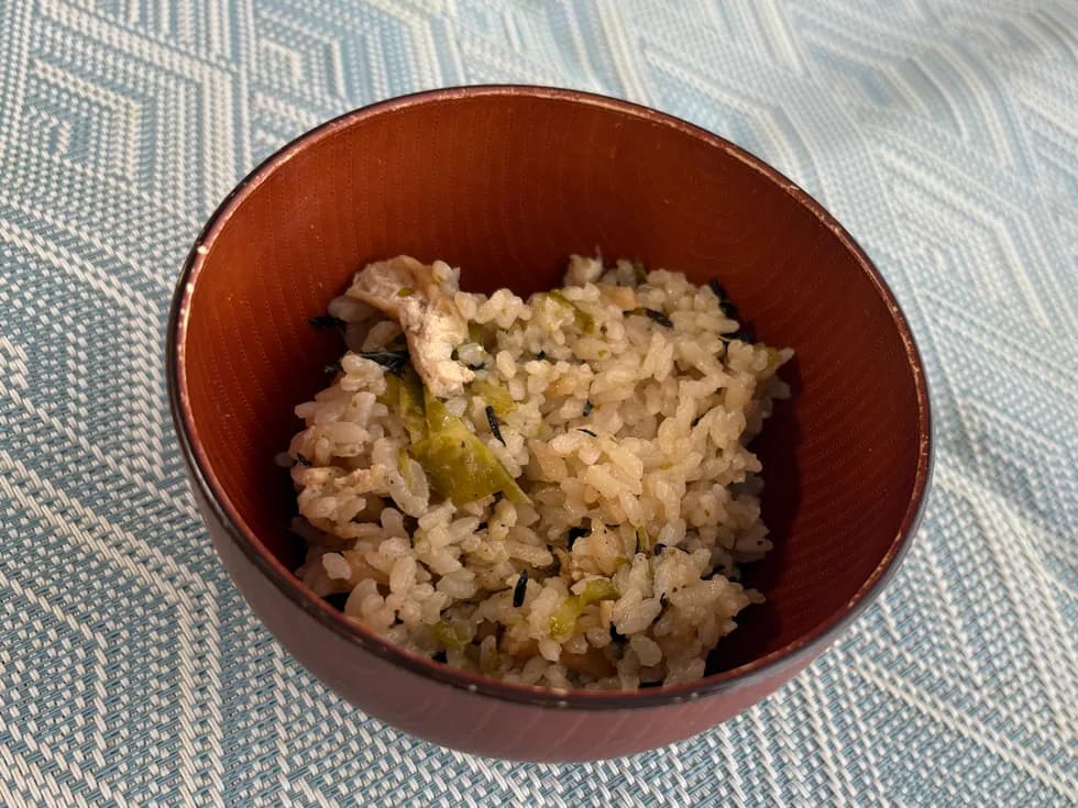 まぜまぜ炊き込みごはん