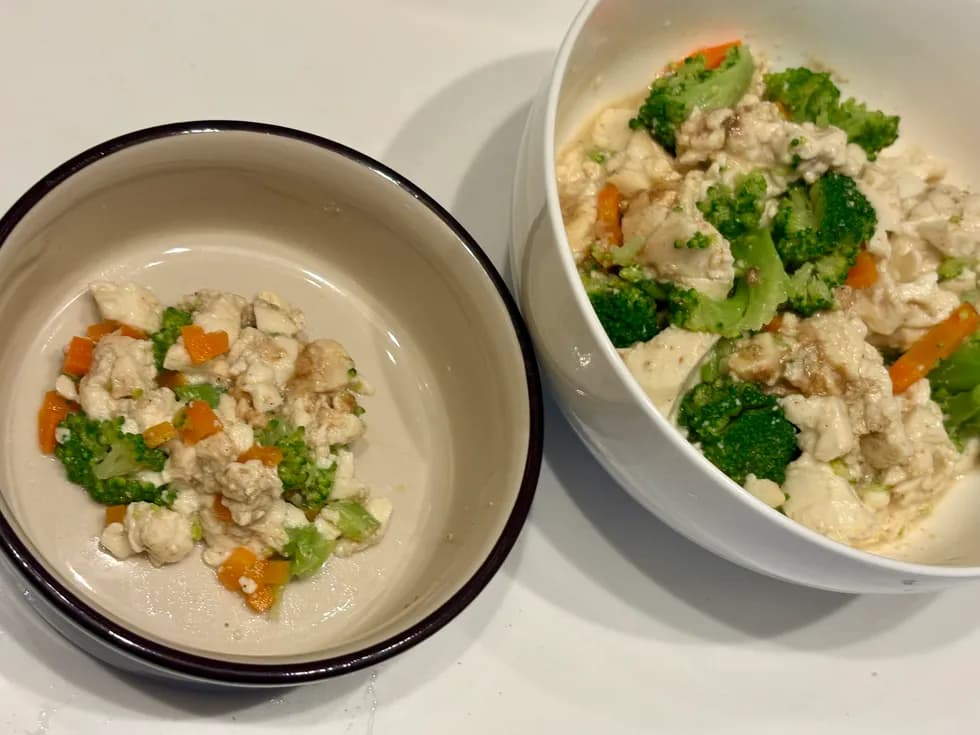 おとなご飯と一緒につくる*野菜の白和え