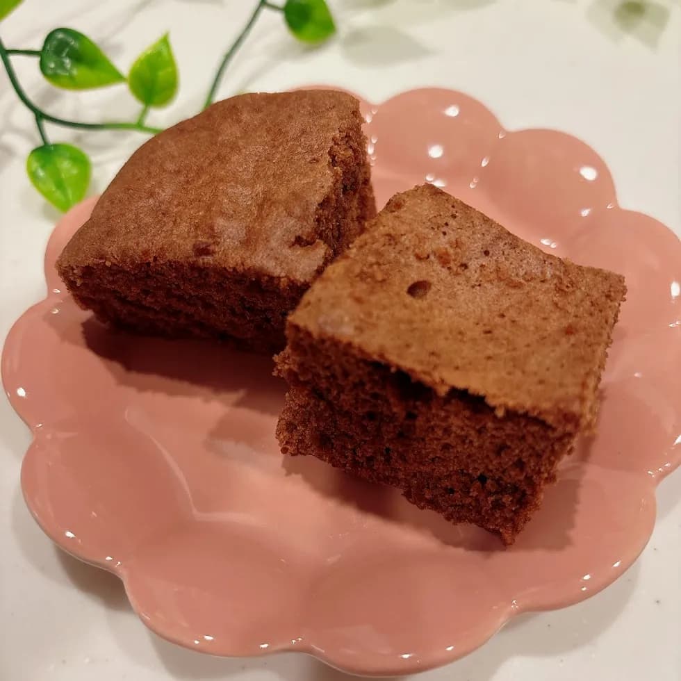 米粉のココア蒸しパン