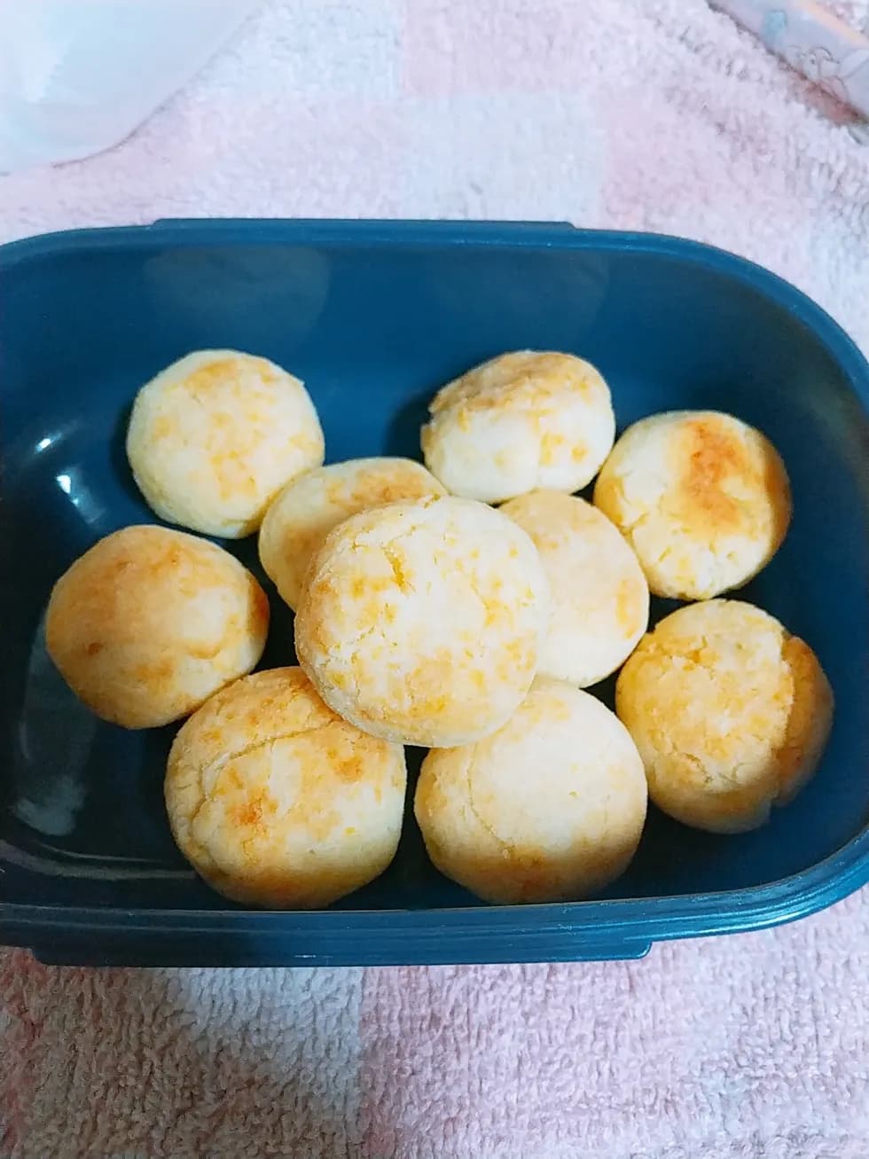 米粉とスライスチーズで☆じゃがいもポンデケージョ