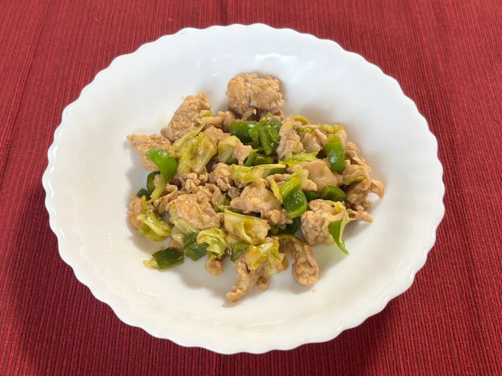 豚肉のみそ炒め