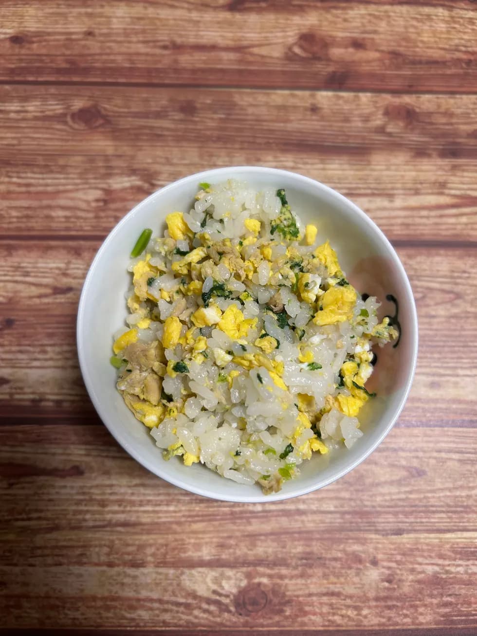 簡単タンパク炒飯