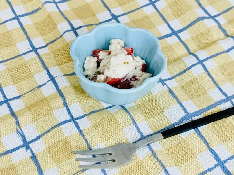 トマトと豆腐の白和え