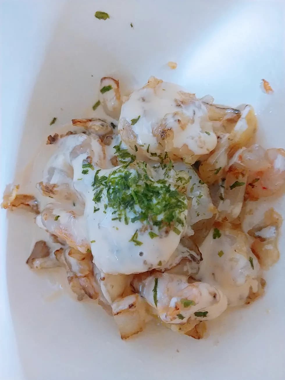 ポン酢でさっぱりエビマヨ