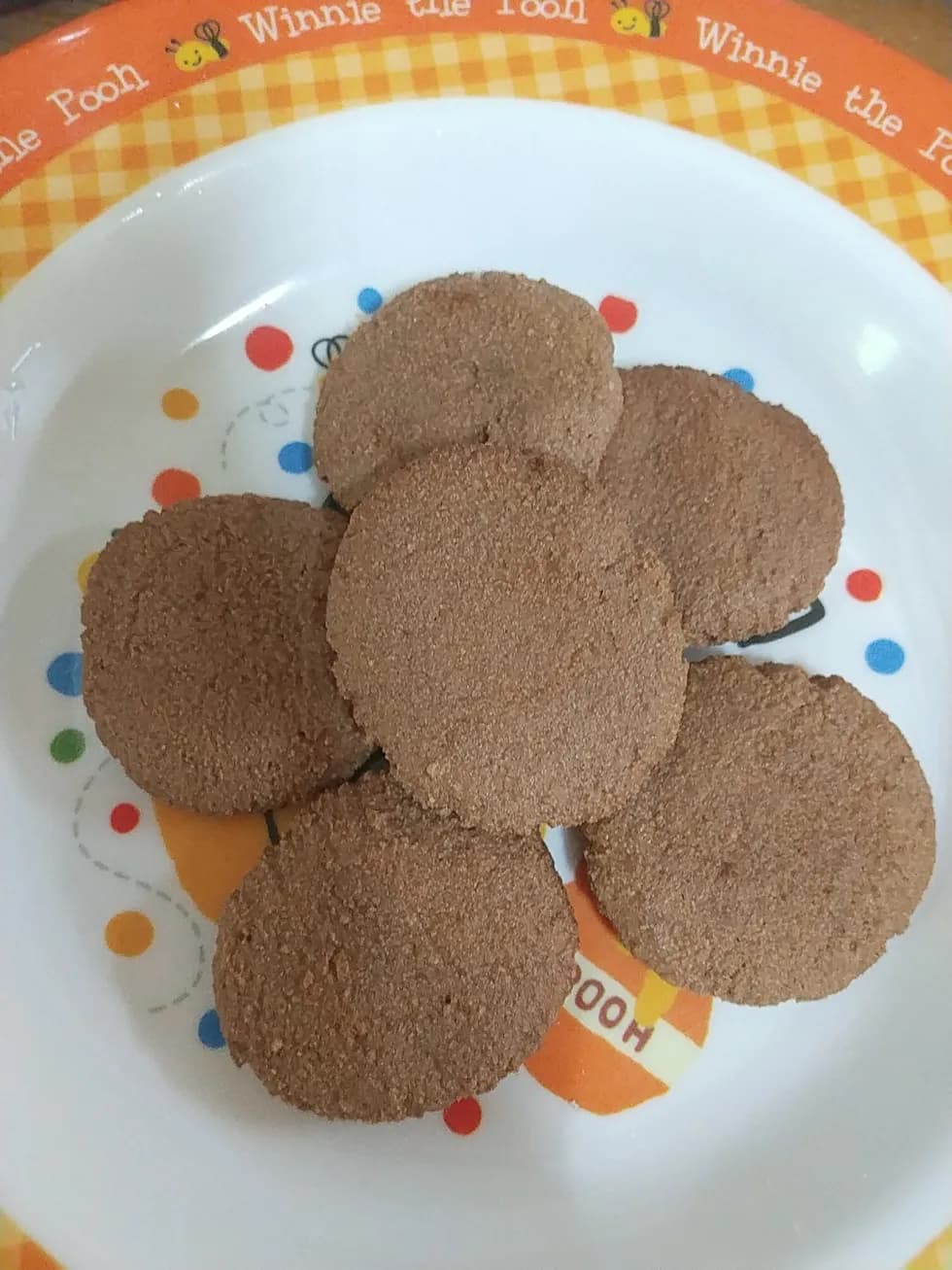 高野豆腐入りココアクッキー