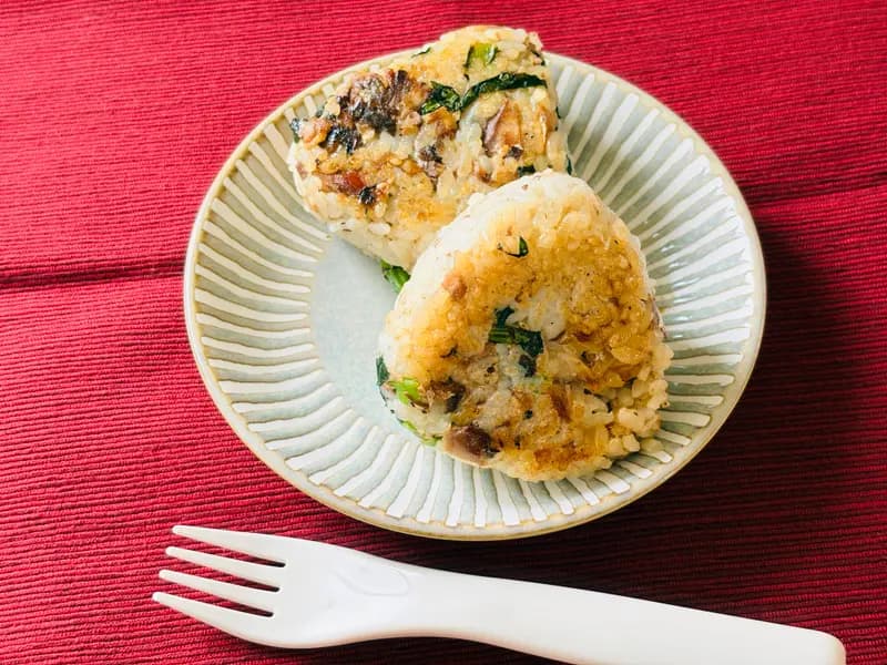 サバサバ焼きおにぎり