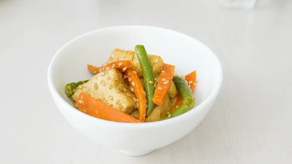 \甘みそでほっこり/厚揚げのごま味噌煮