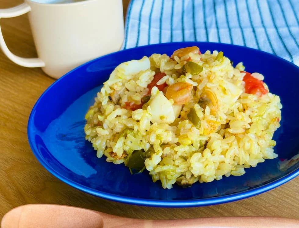 パエリア風パクパクライス