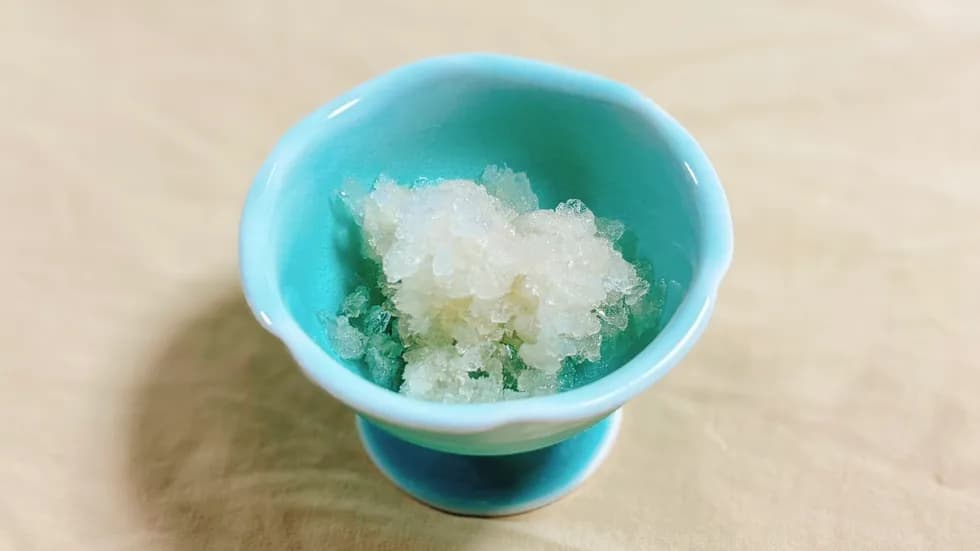 【食欲がないとき】イオン飲料のシャーベット