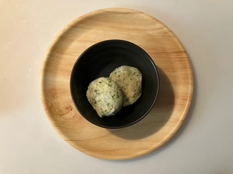 じゃがいもとしらすのおやき