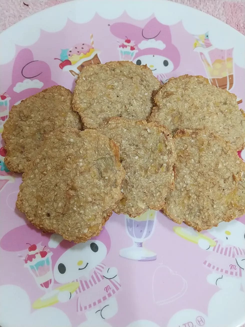 材料2つ!完熟バナナでオートミールソフトクッキー