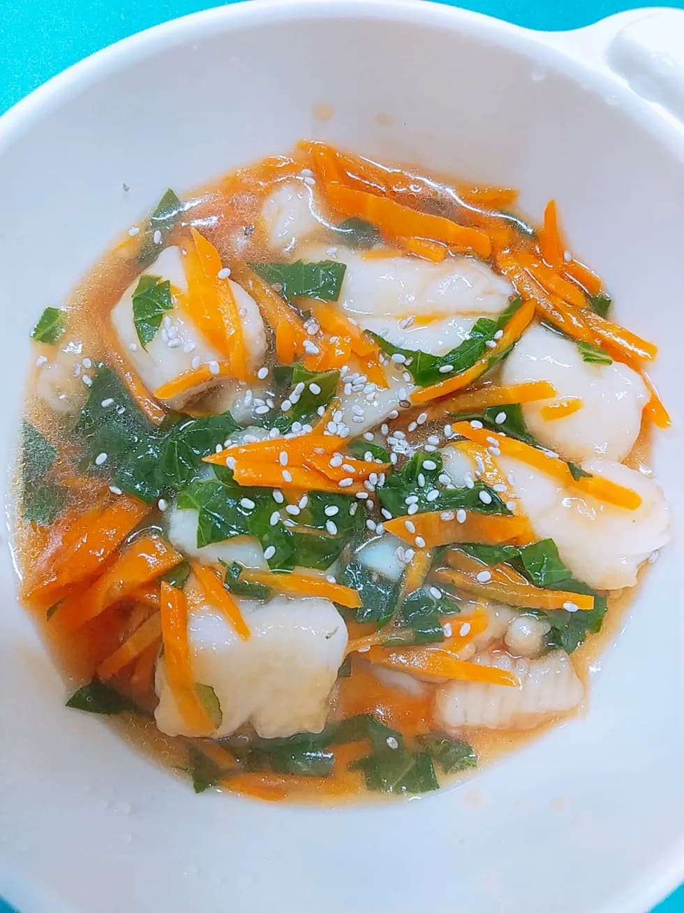 時短☆カレイの野菜あんかけ