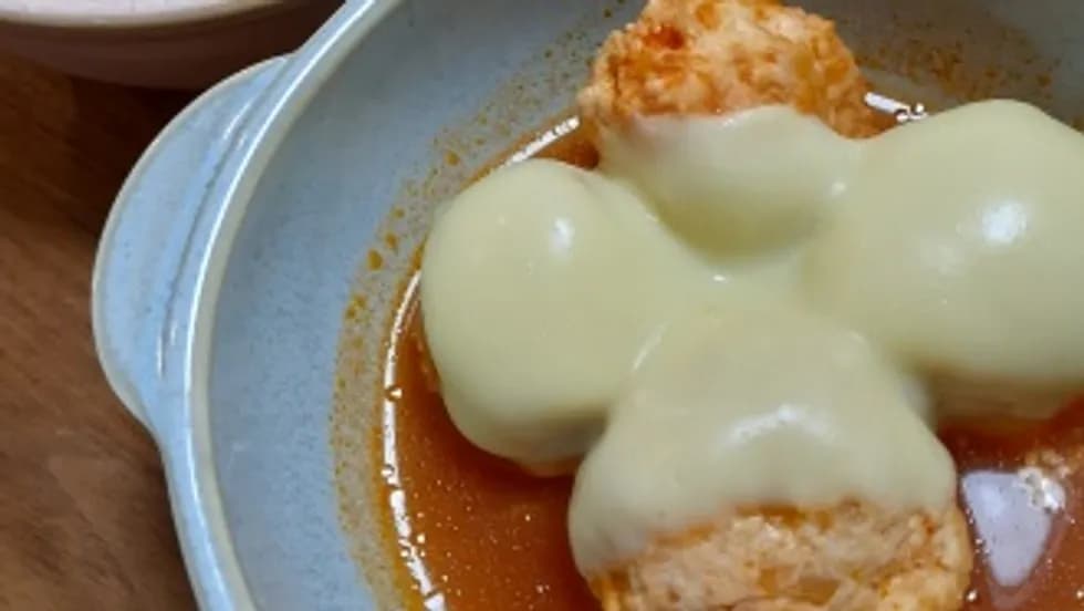 彩り野菜とやわらか鶏団子のスープ煮