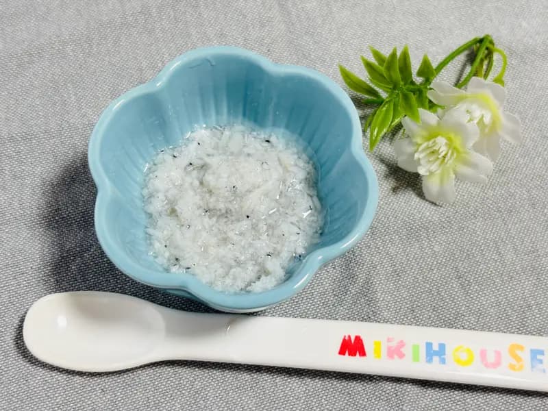 【離乳食 中期】🐟しらす🐟(7~8ヶ月)