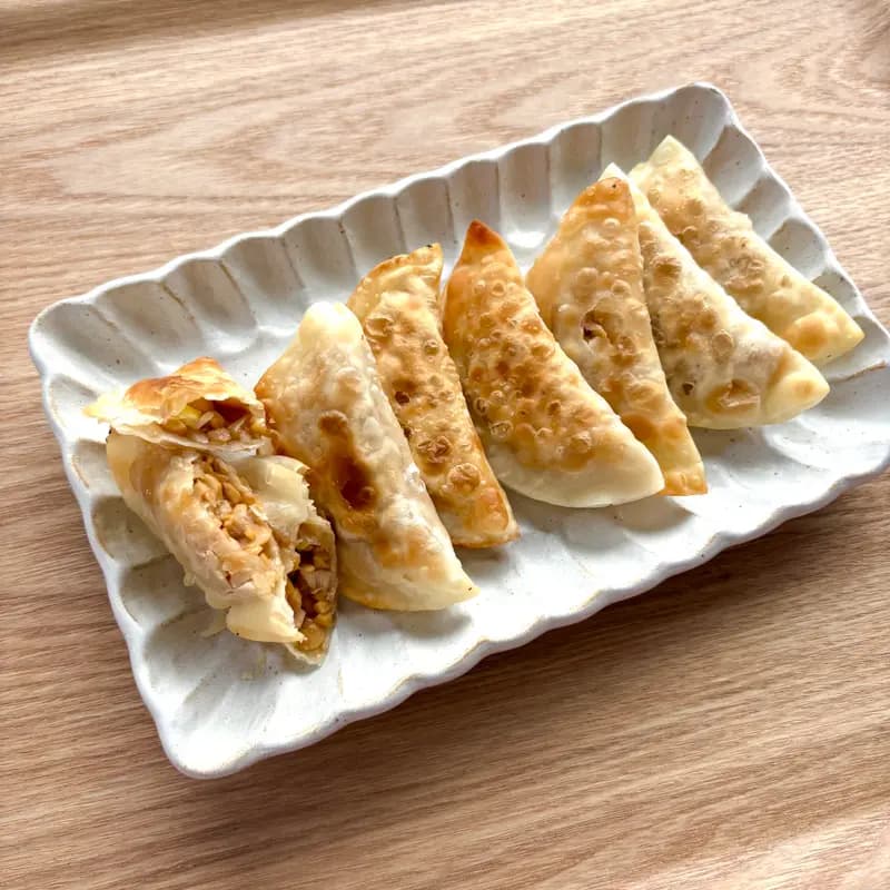 納豆揚げぎょうざ