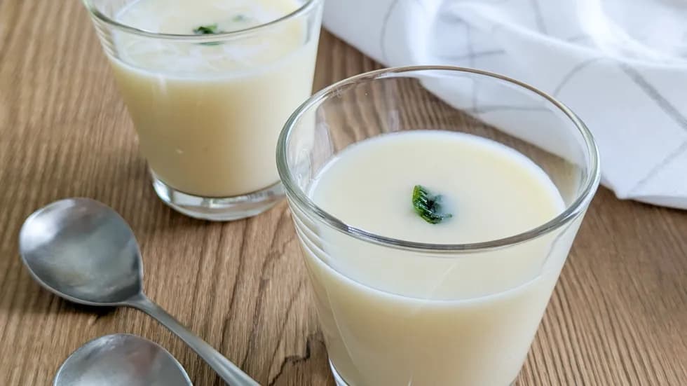 じゃが芋の冷製スープ