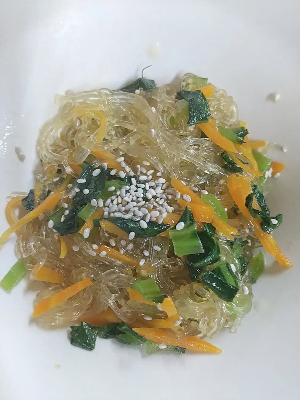 緑黄色野菜のチャプチェ