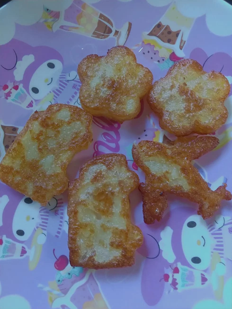 型抜きハッシュドポテト