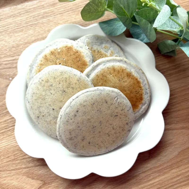 黒ごまパンケーキ