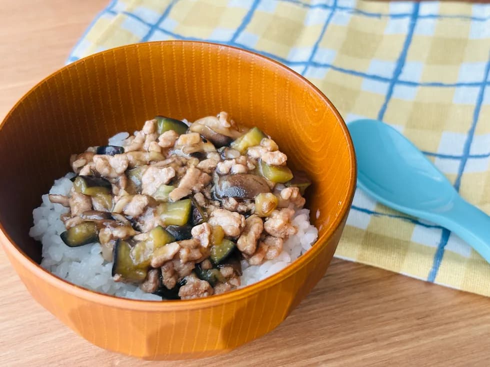 マーボーなす丼