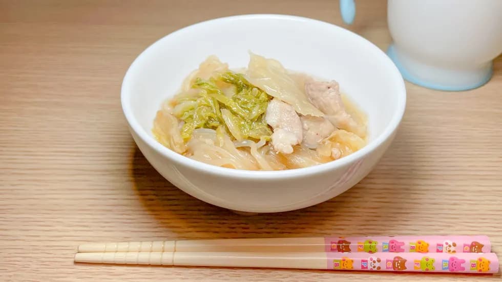 \材料3つで大満足/豚肉のすき焼き風